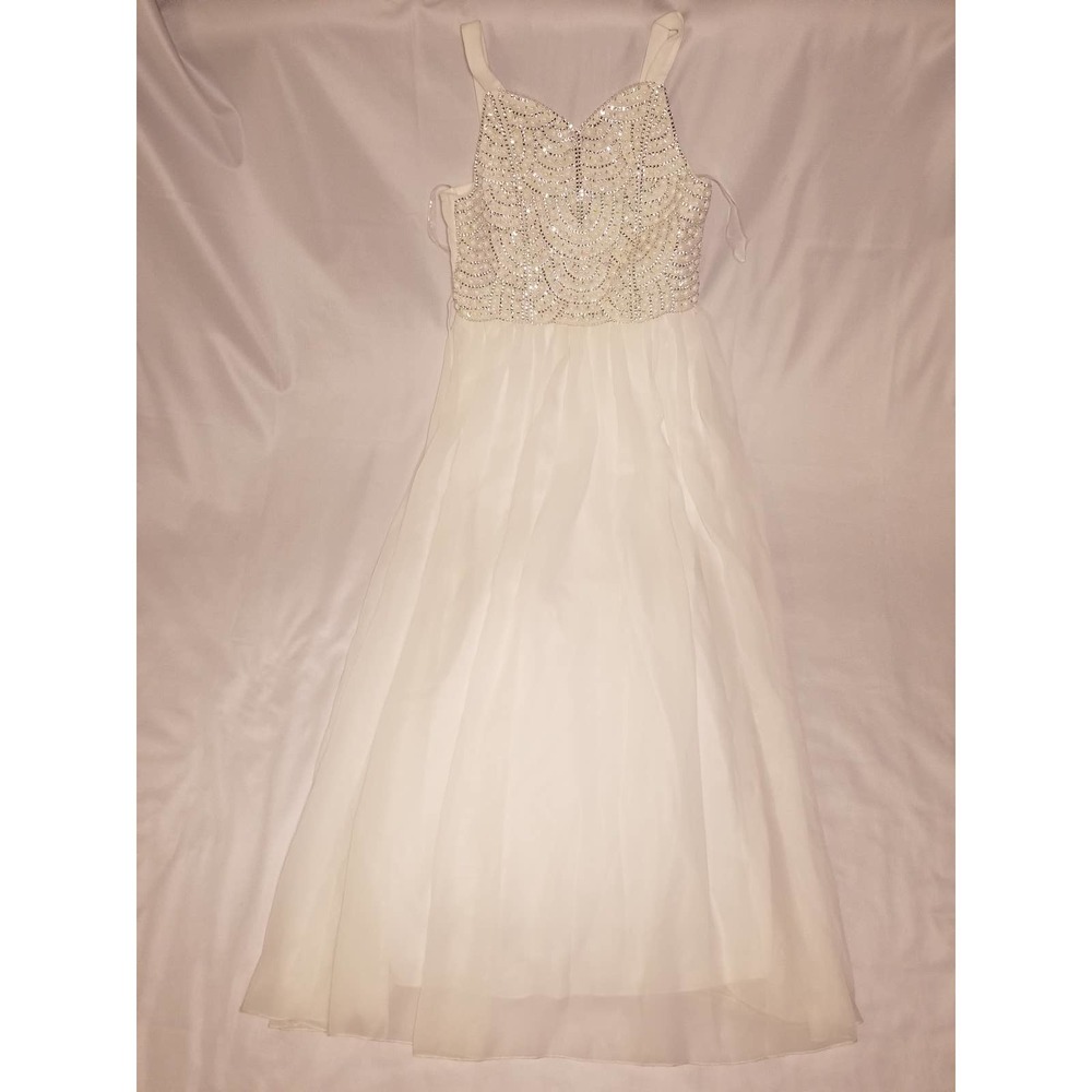 Speechless kids white dress size 10
